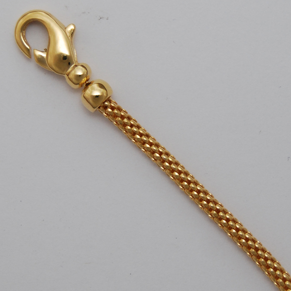 18K Yellow Gold Panda Chain 2.9mm