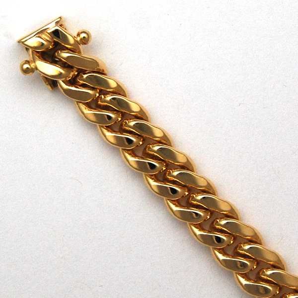 18K Cuban Link Chain 7.2mm