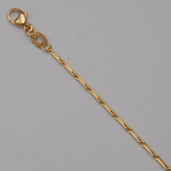 18K Yellow Gold Pinsetta 1.7mm Chain