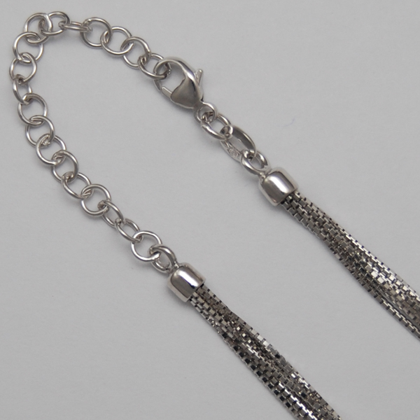 18K White Gold 5 Strand Octava ( 2