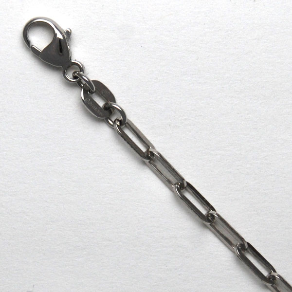 Platinum / 950 Paperclip 2.5mm x 6.5mm Chain