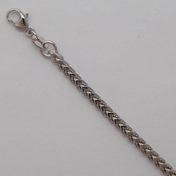 Platinum / 950 Franco 2.5mm Chain