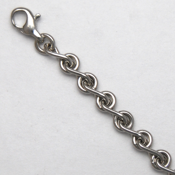 Platinum / 950 Figure Eight Chain 4.6mm