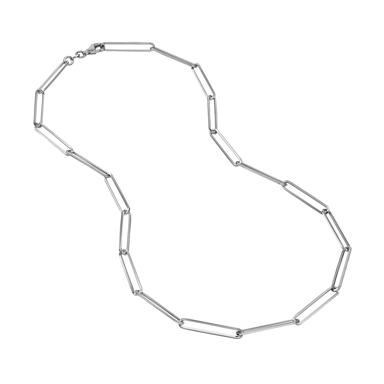 0.90mm Long Square Paper Clip Chain