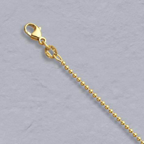 18 Karate Gold Small 18 Unique Beads Necklace – HELLAGANOR