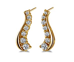 Journey Diamond Earrings