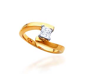 Princess Cut Bridal Engagement Ring