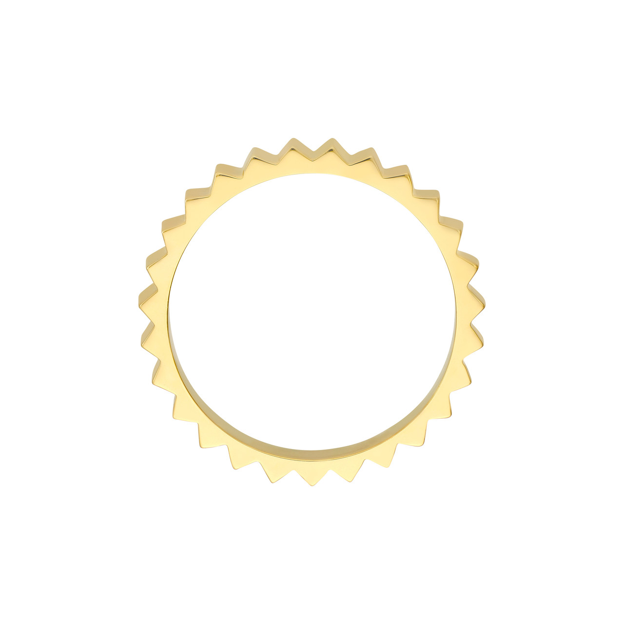 Fluted Band Ring