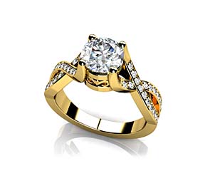 Vintage Brilliance Engagement Ring